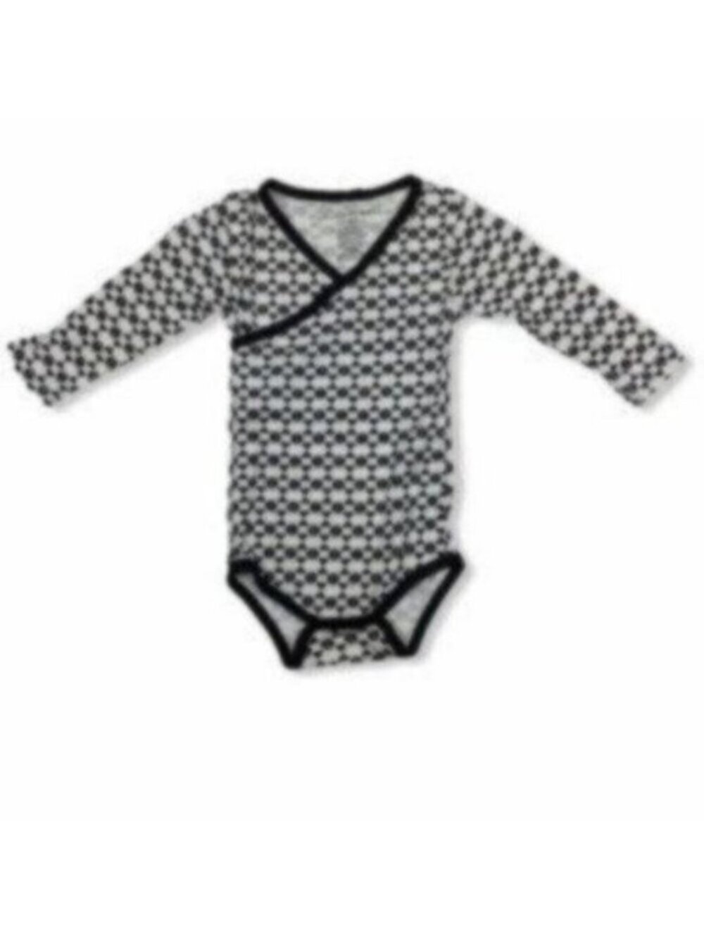 Petunia Pickle Bottom Kid's Black Organic One Piece Bodysuit Size 6-9 Months